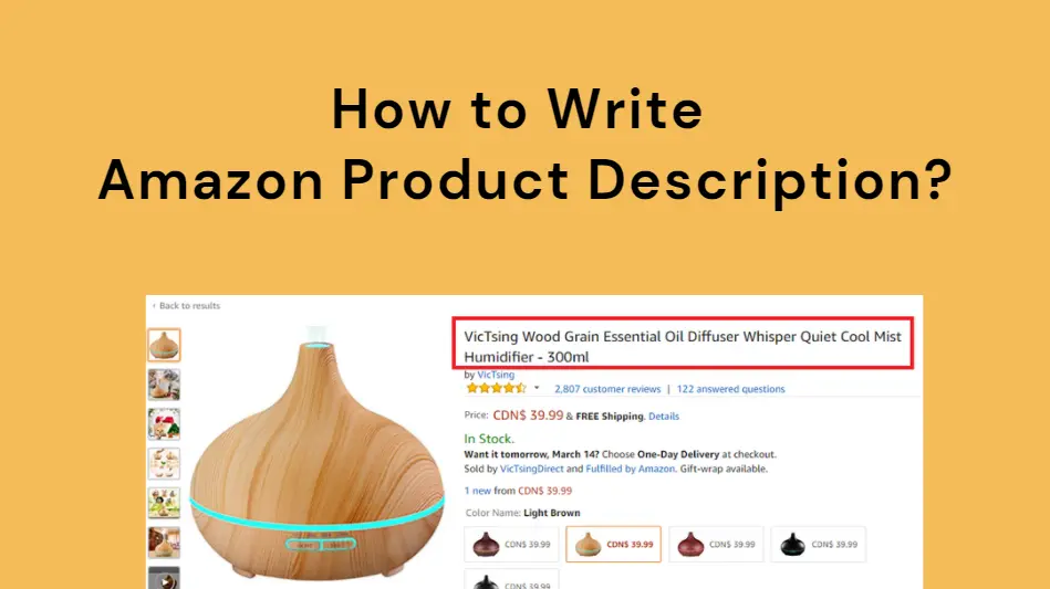 How To Write Amazon Product Description To Convert Sales?