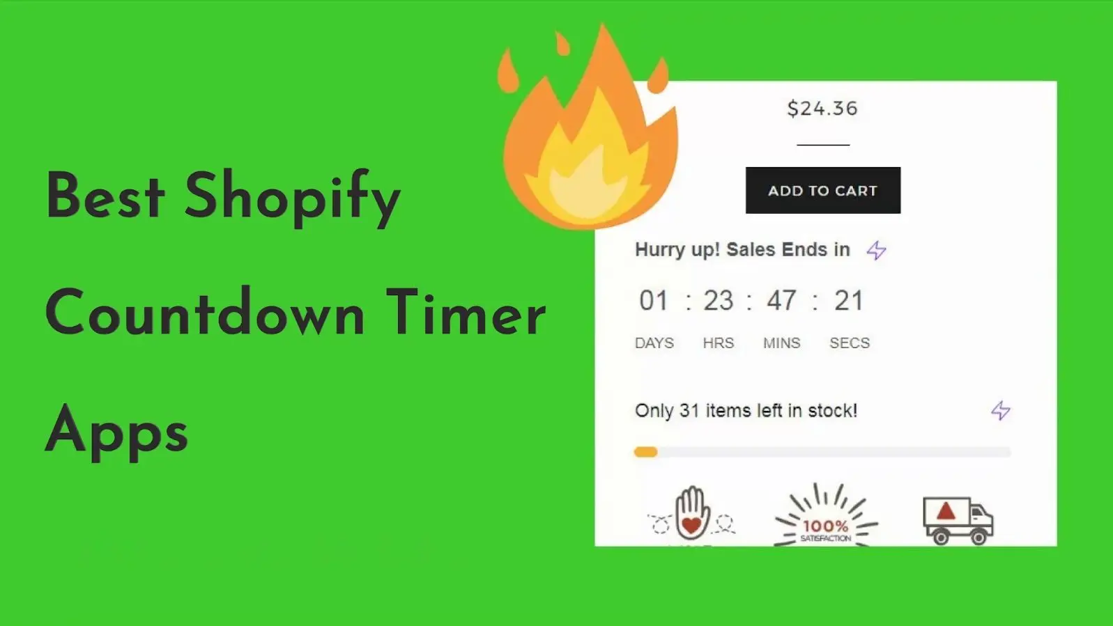 Add a Scarcity Cart Countdown Timer to your Shopify Store