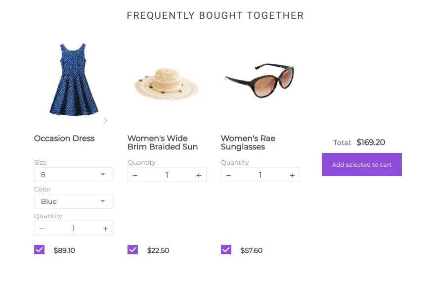 Shopify product bundles