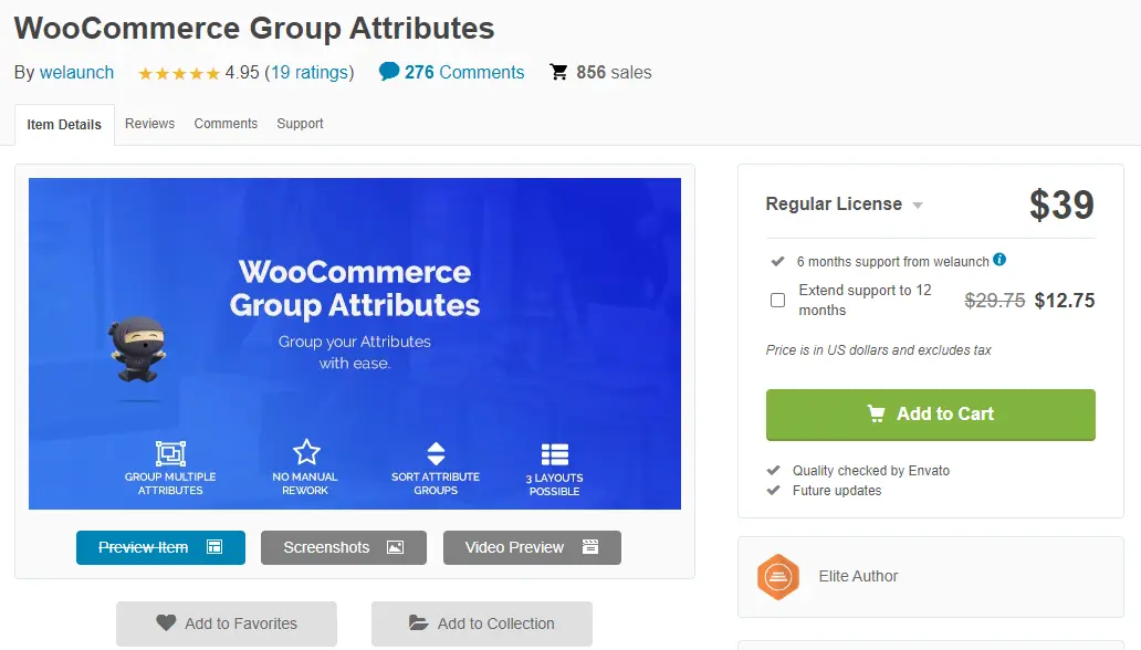 WooCommerce Product Attributes