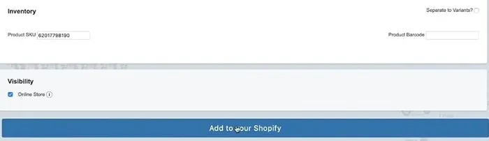 Dropship on Shopify with Alibaba