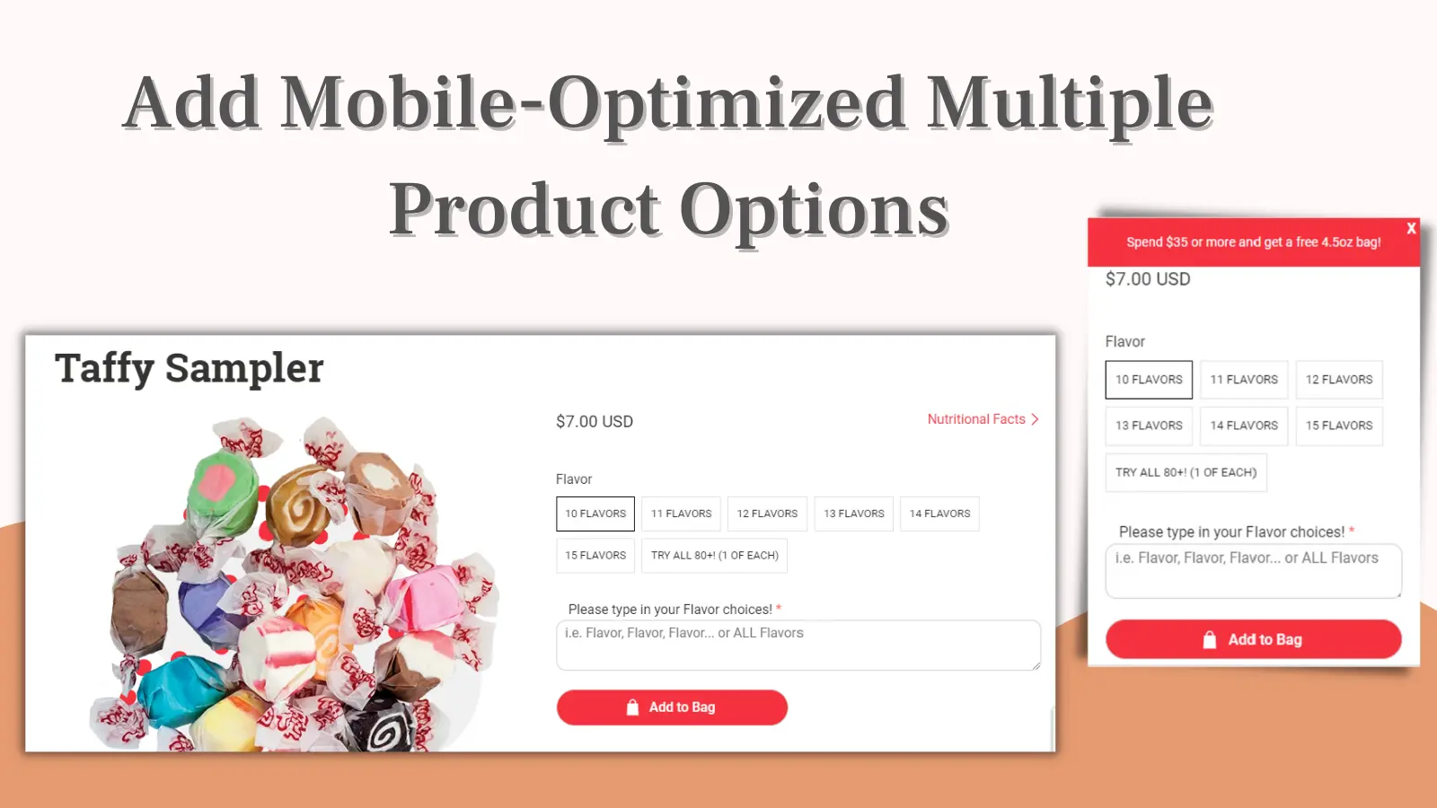 Shopify product options apps