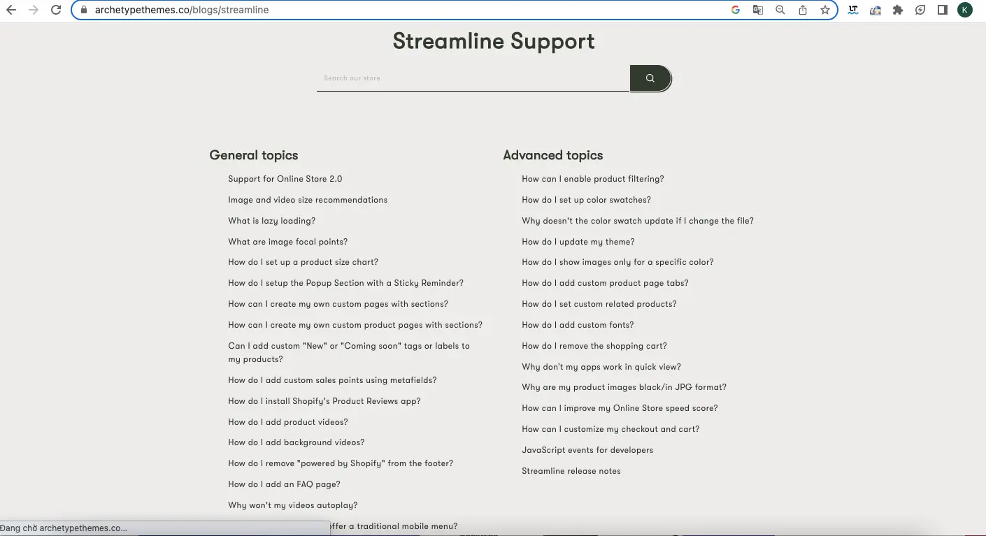 Shopify Streamline Theme 7