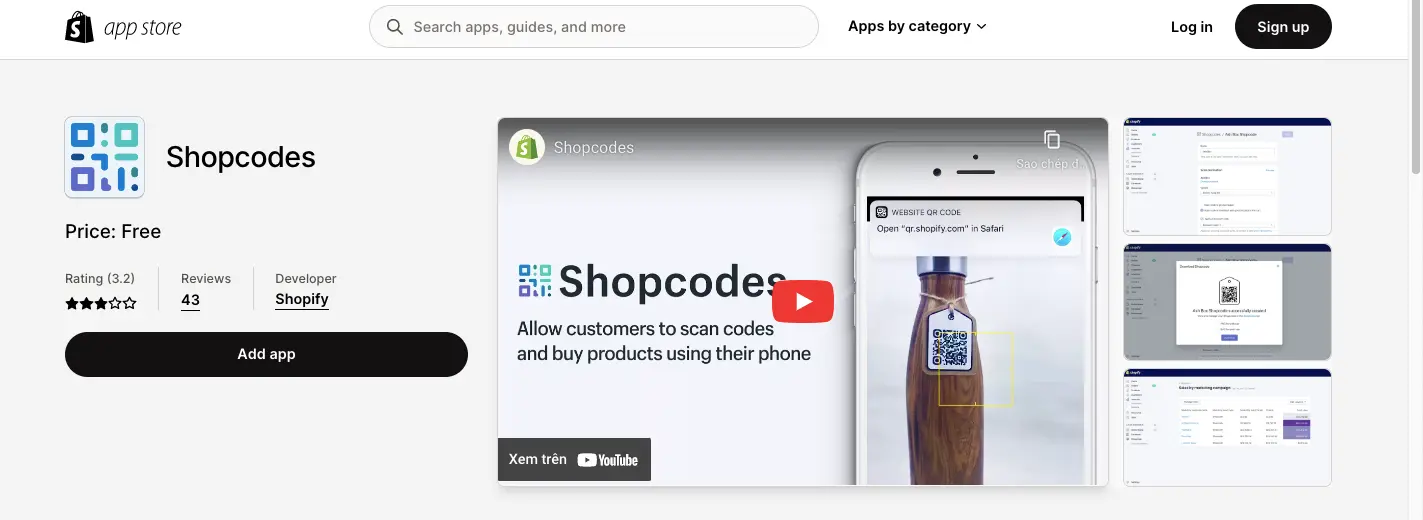Shopify QR code 6