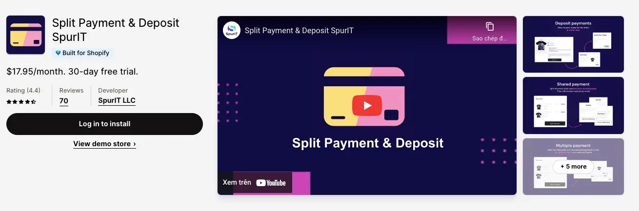 How to Accept Split Payment on Shopify?